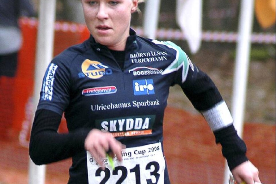 ARKIVFOTO: Maja Alm sprang hem ett SM-silver i Visby.