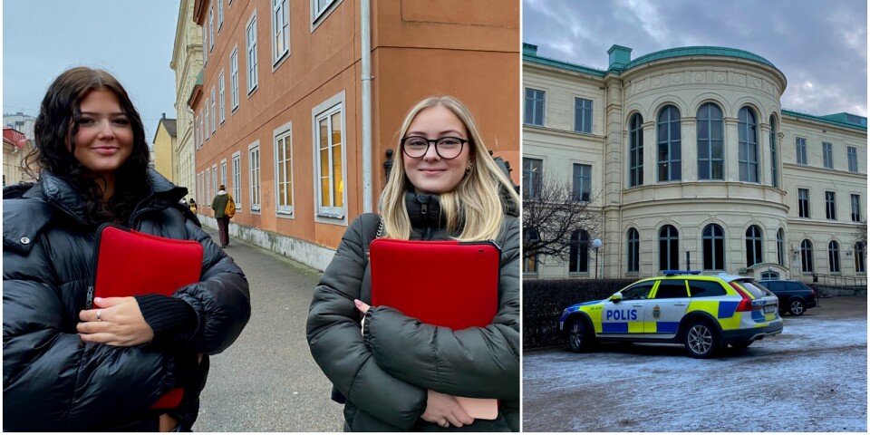 Knivman tog sig in på deras skola: ”Man tänker att sånt här inte kan hända i Karlskrona”