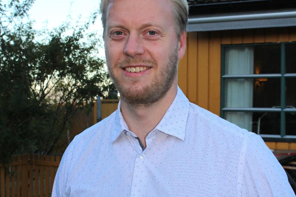 Henrik Andersson har gått vägen från uppväxten i Fristad och Bäckängsgymnasiet till att bli professor i Trondheim. Foto: Privat