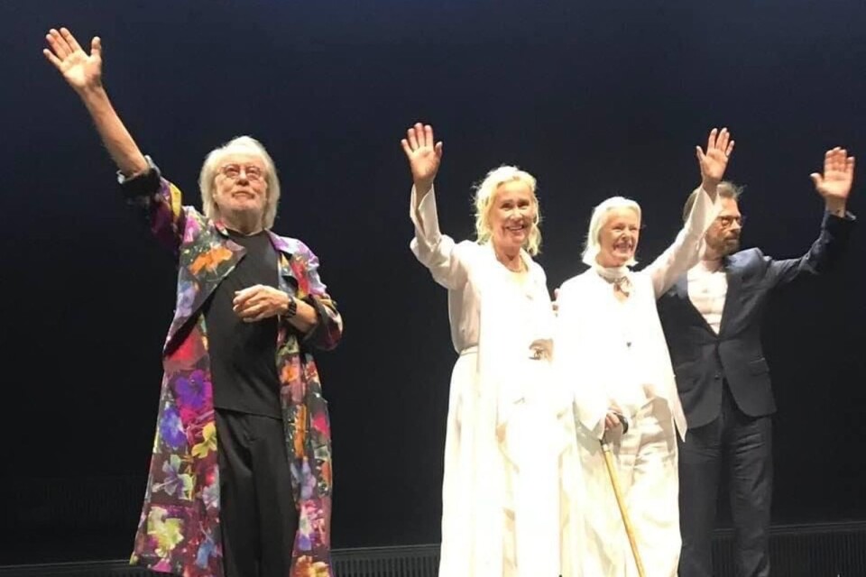 Benny Andersson, Agnetha Fältskog, Anni-Frid Lyngstad och Björn Ulvaeus.