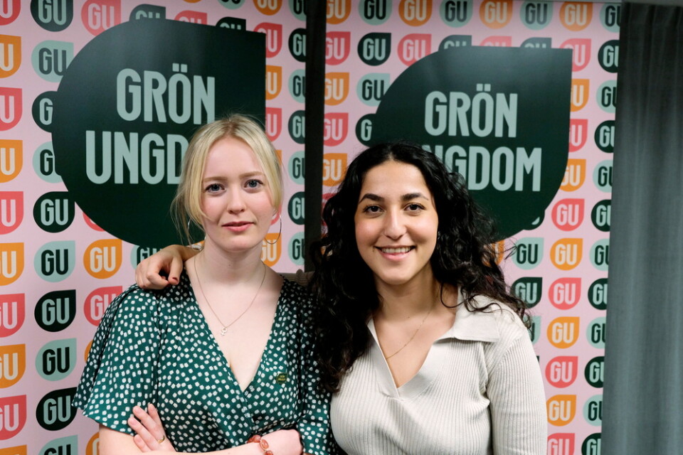 Grön Ungdoms riksårsmöte valde Rebecka Forsberg och Aida Badeli till nya språkrör.