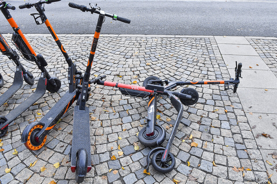 Elsparkcyklarna i Göteborg ska regleras hårdare framöver. Arkivbild.