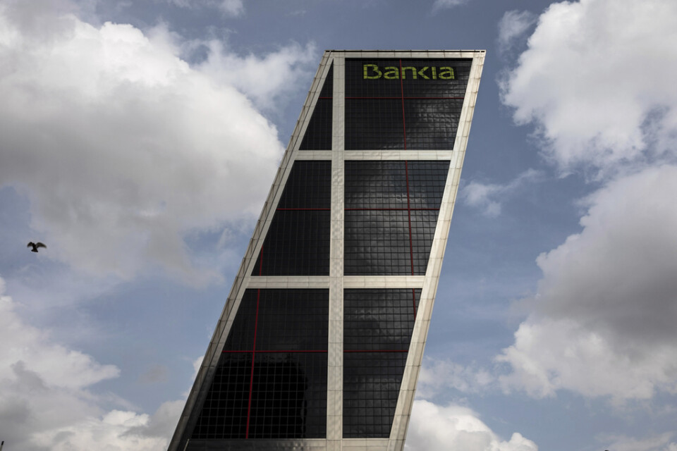 Den spanska banksektorn präglas av en fusionstrend, senast Caixabanks köp av Bankia i september. Men BBVA:s och Banco Sabadells fusionssamtal har nu avbrutits. Arkivbild.