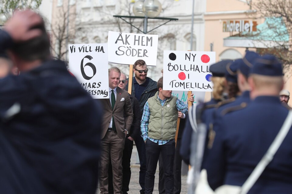 Att visa upp en enad front mot Sverigedemokraterna var viktigt för Socialdemokraterna i Tomelilla.