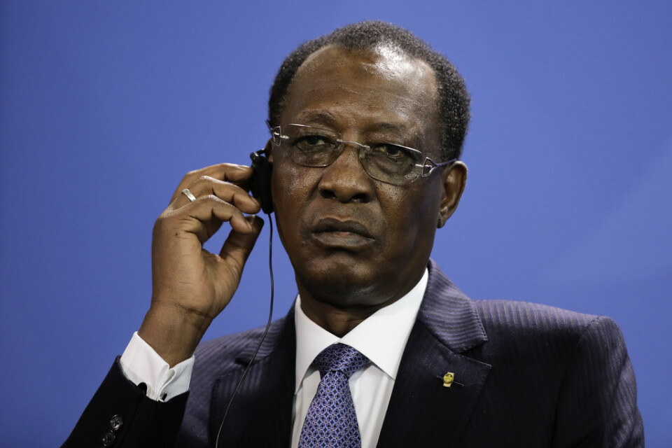 Tchads president Idriss Déby. Arkivbild.