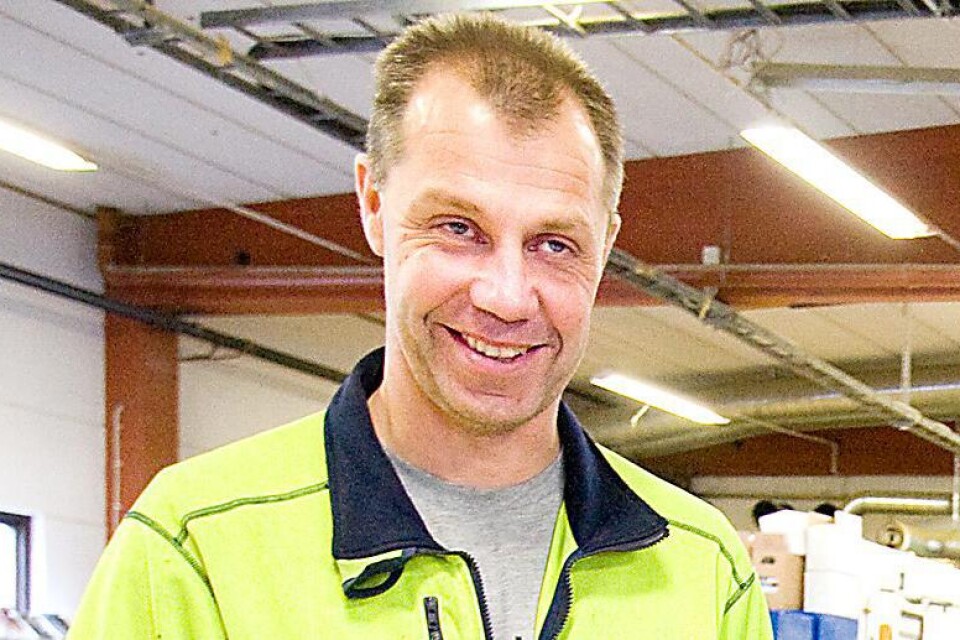 Larry Norrström, platschef Svenljunga brandstation.