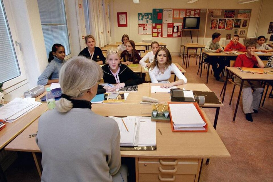 Sluta diskutera om staten eller landets kommuner ska vara huvudman för den svenska skolan, det finns frågeställningar, hävdar dagens debattör, som är betydligt viktigare.Foto: ERIK G SVENSSON