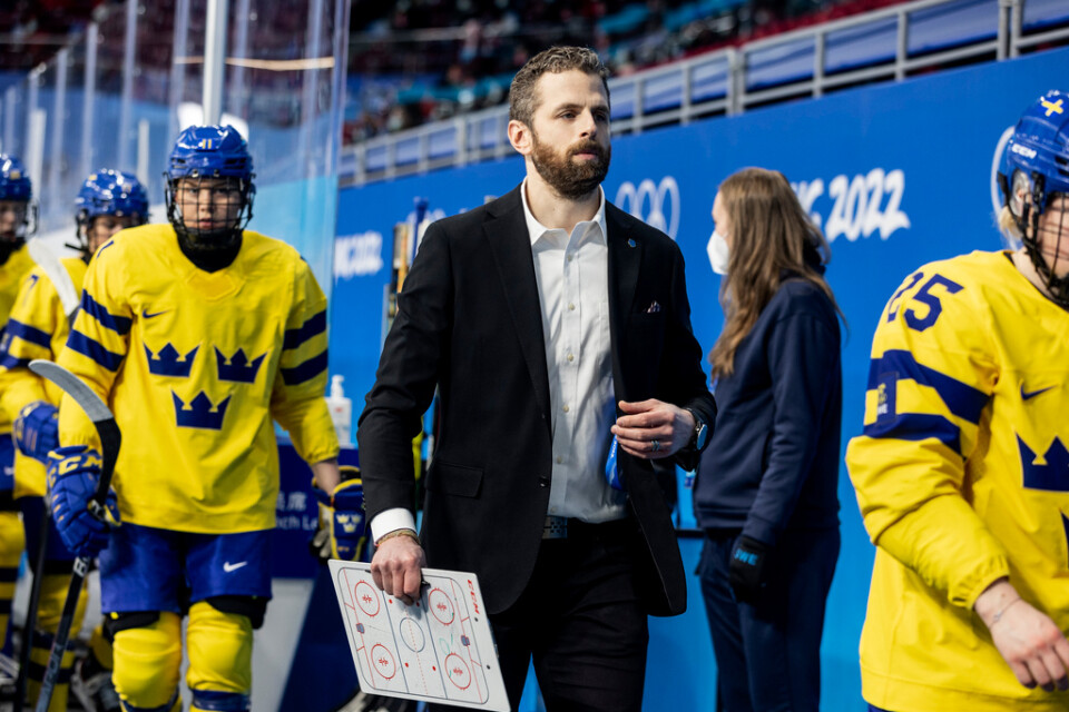 Sveriges förbundskapten Ulf Lundberg har tagit ut truppen till ishockey-VM i Kanada. Arkivbild.