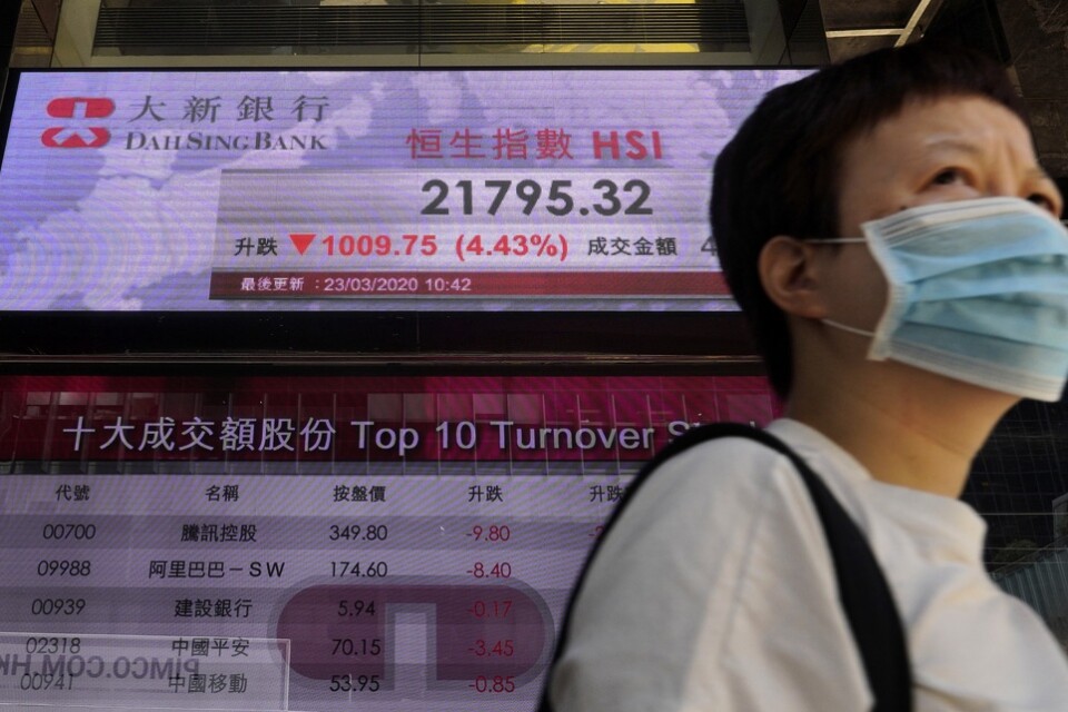 Tokyobörsen steg kraftigt. Arkivbild.