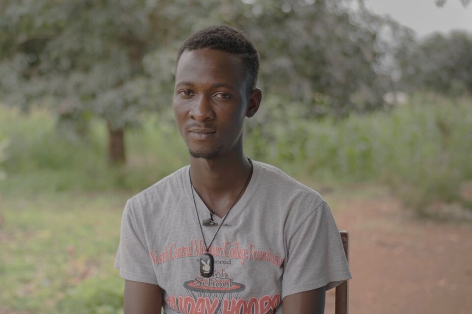 Alphonse Komla Tsigoe, 20 år, student och aktivist för flickors rättigheter.