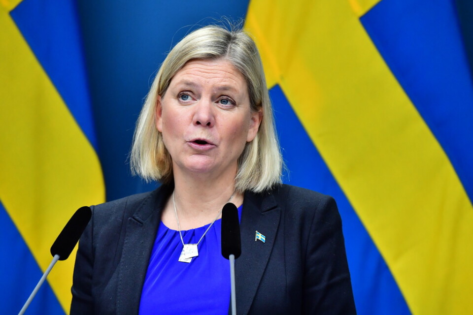 Finansminister Magdalena Andersson har utsetts till näringslivets mäktigaste kvinna. Arkivbild.