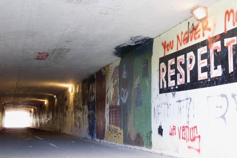Tunneln under järnvägen i Emmaboda, den har varit omdiskuterad i många år.