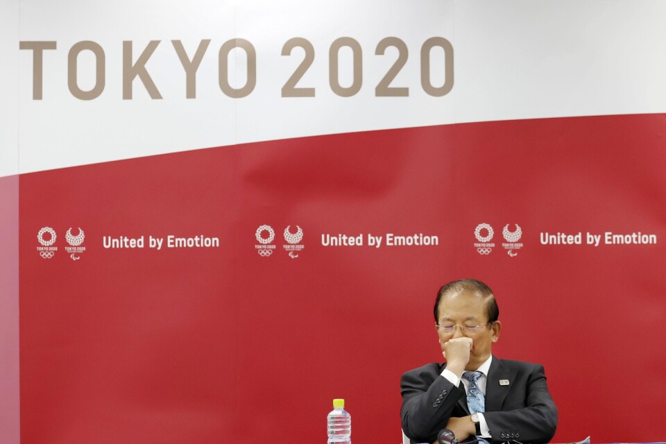Tokyo-OS vd Toshiro Muto presenterade förslaget under onsdagen. Arkivbild.