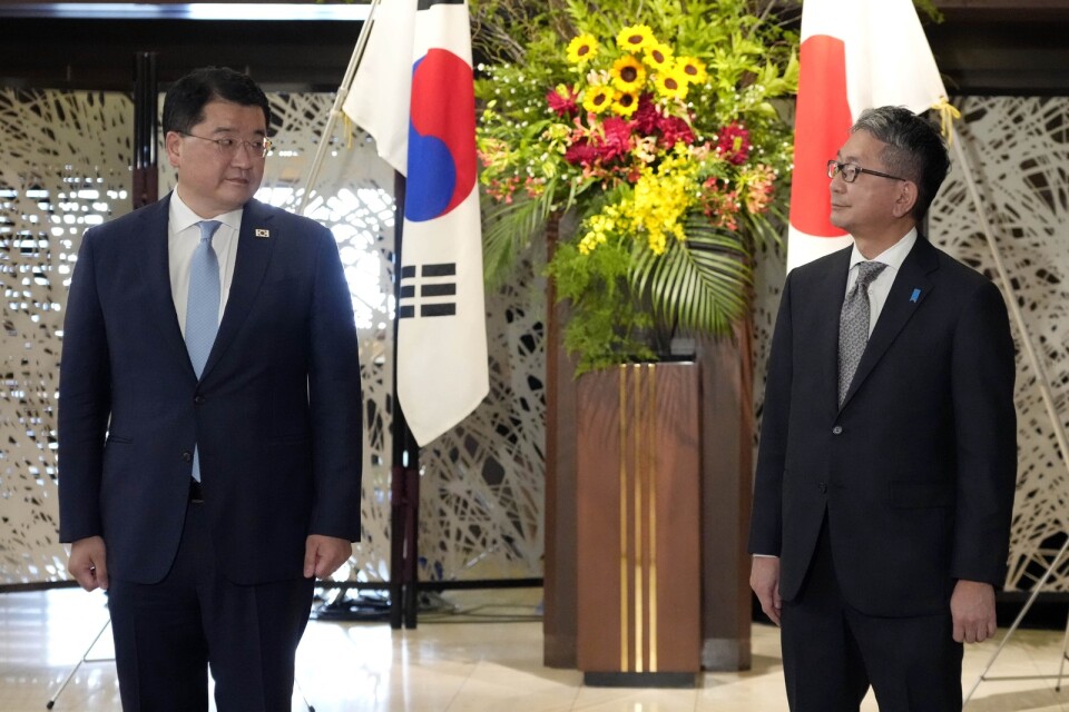 Sydkoreas förste vice utrikesminister Choi Jong-Kun och Japans vice utrikesminister Takeo Mori hade möte i Tokyo i veckan.