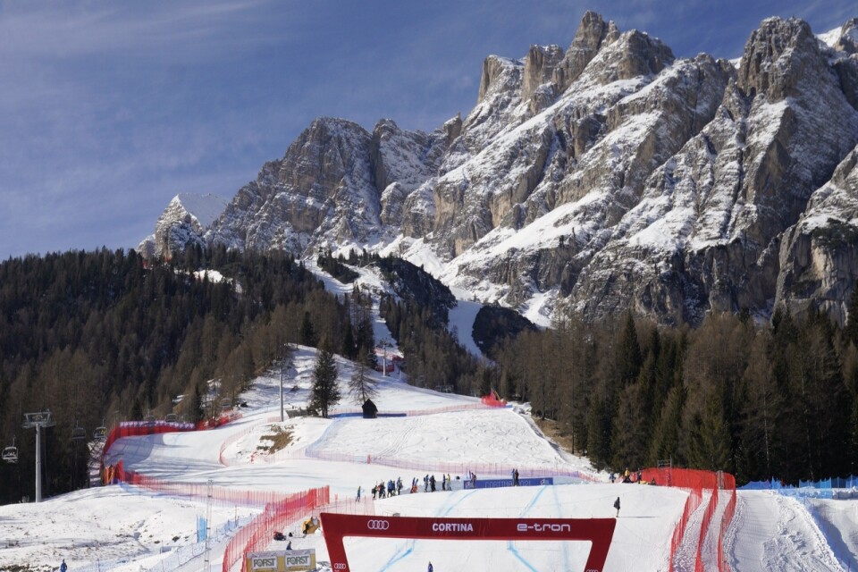 Alpina VM i Cortina kommer att hållas i februari 2021. Arkivbild.