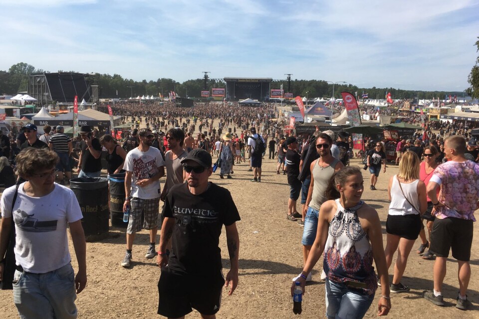 Festivalytan på Sweden Rock utökas i sommar.