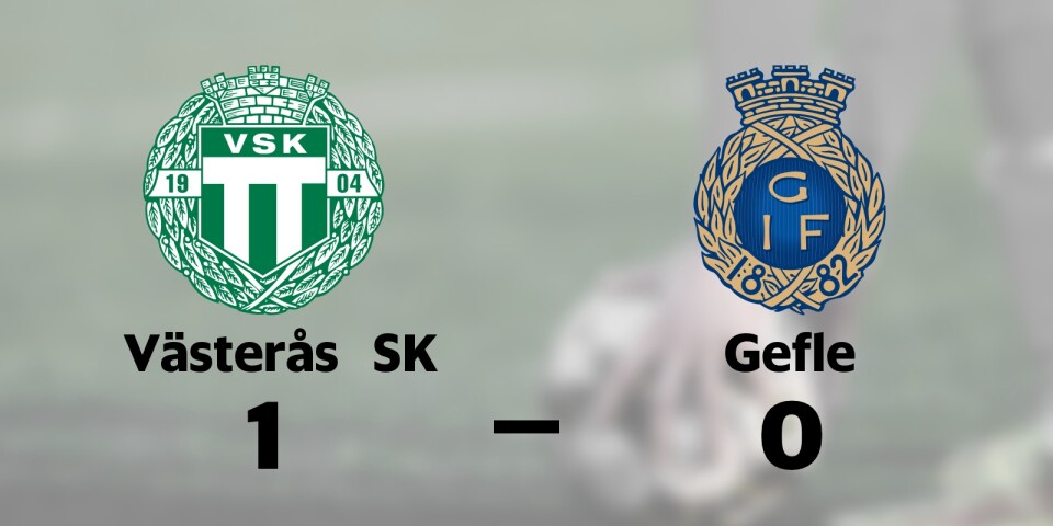 Västerås SK FK vann mot Gefle
