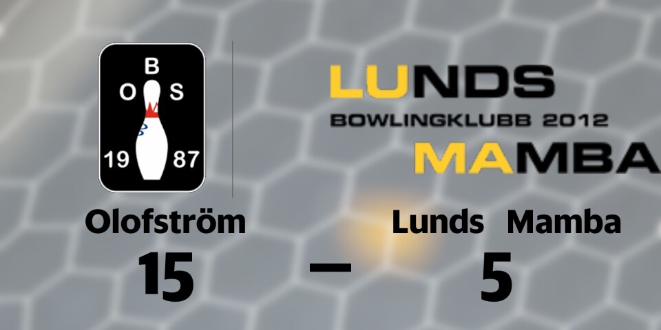 Olofström vann mot Lunds BK Mamba