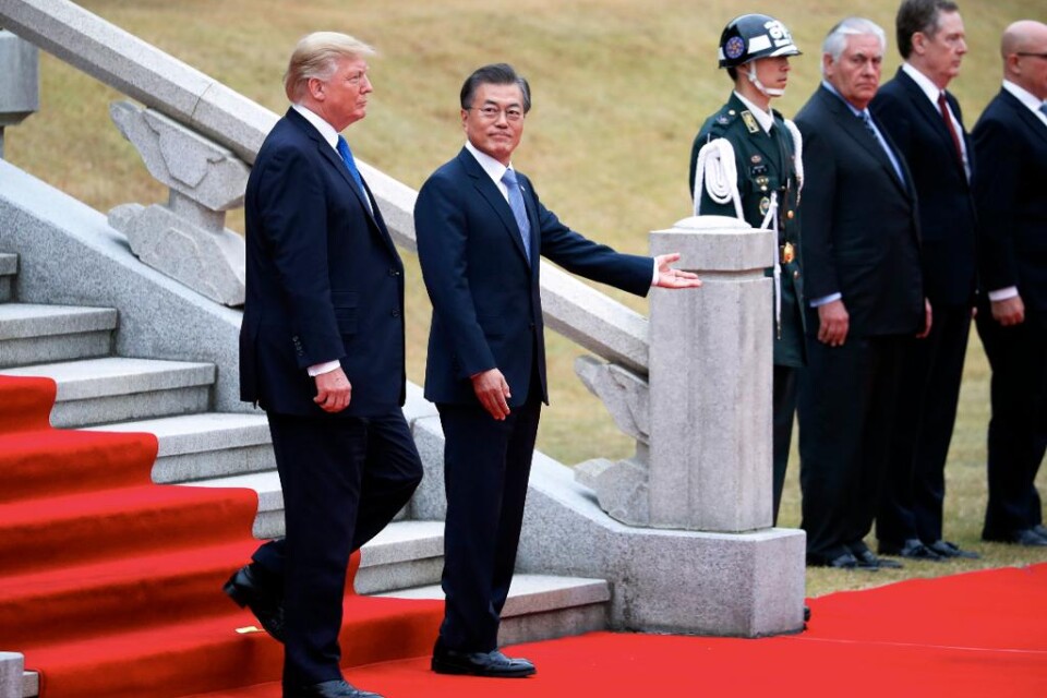 Sydkoreas president Moon Jae-In kommer till USA:s president Donald Trump den 22 maj för ett möte i Vita huset. "Det här tredje toppmötet mellan de två ledarna bekräftar den hållbara styrkan i alliansen mellan USA och Sydkorea och den djupa vänskapen me
