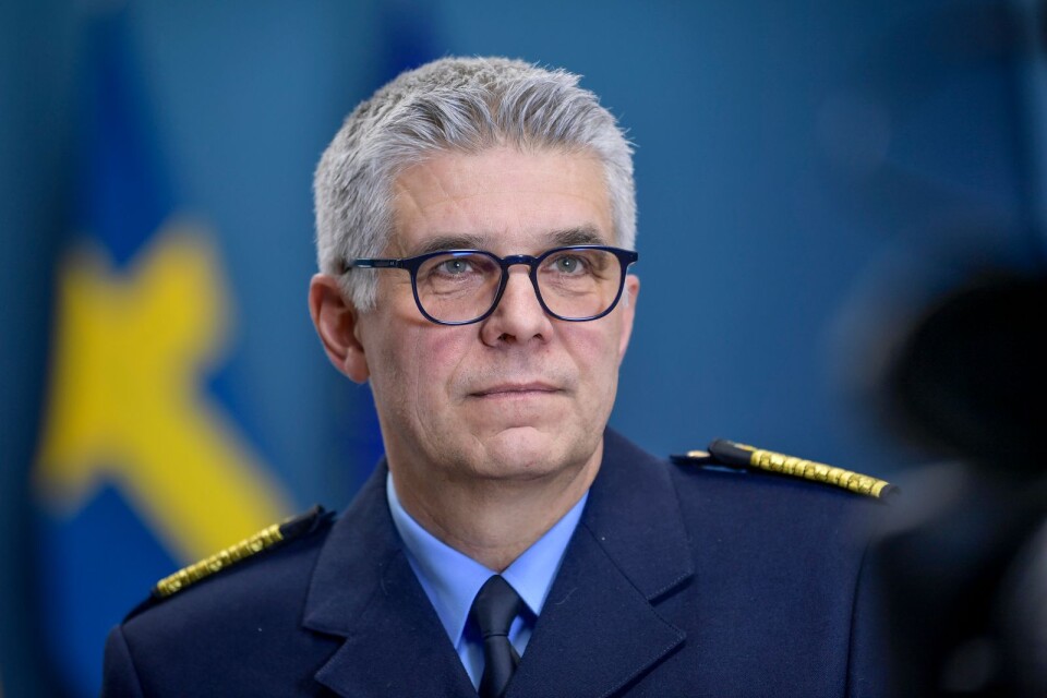 Anders Thornberg، قائد الشرطة الوطنية..