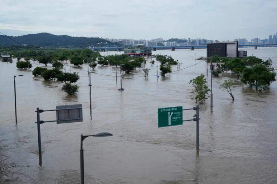 Översvämningarna i början av veckan drabbade huvudstadsområdet hårt. Arkivbild.
