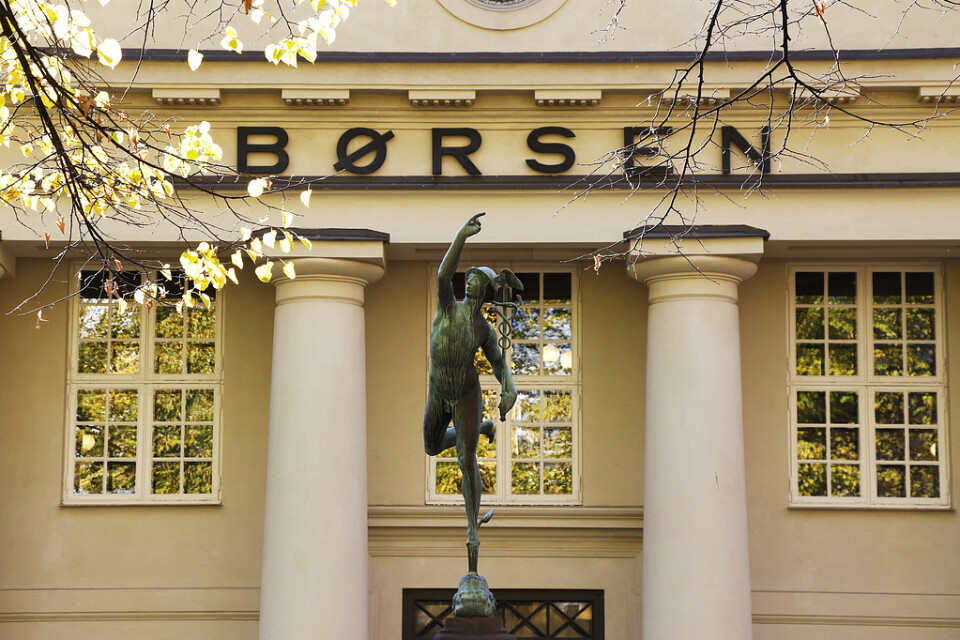 Börshuset i Oslo. Arkivbild.