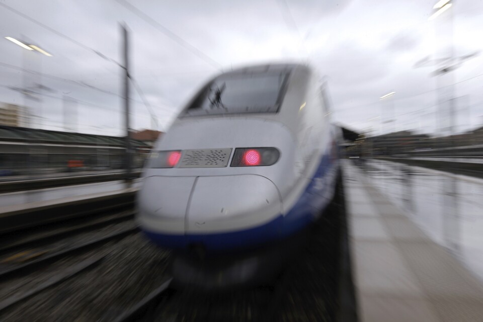 Det franska snabbtåget TGV tillverkas av Alstom, som nu tar över Bombardiers tågtillverkning. Arkivbild.