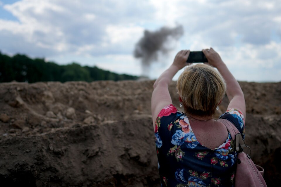 En journalist dokumenterar krigets fasor i Ukraina.