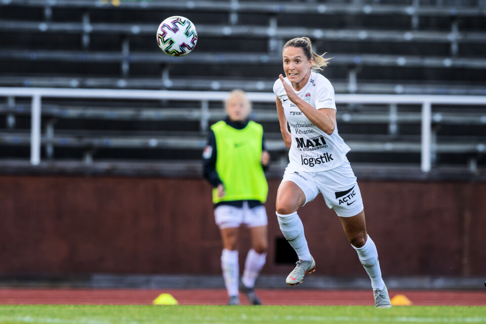 Felicia Rogic gjorde två av målen när Eskilstuna slog Kif Örebro med 3–1 på måndagen. Arkivbild.