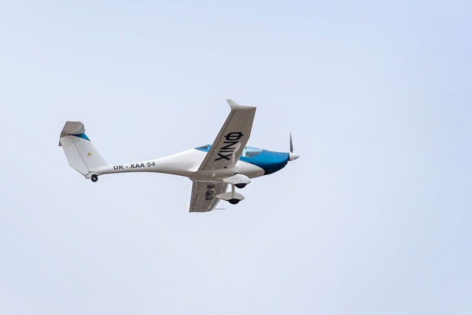 Det tjeckiska flygplanet Onix visar att det går att flyga på el.