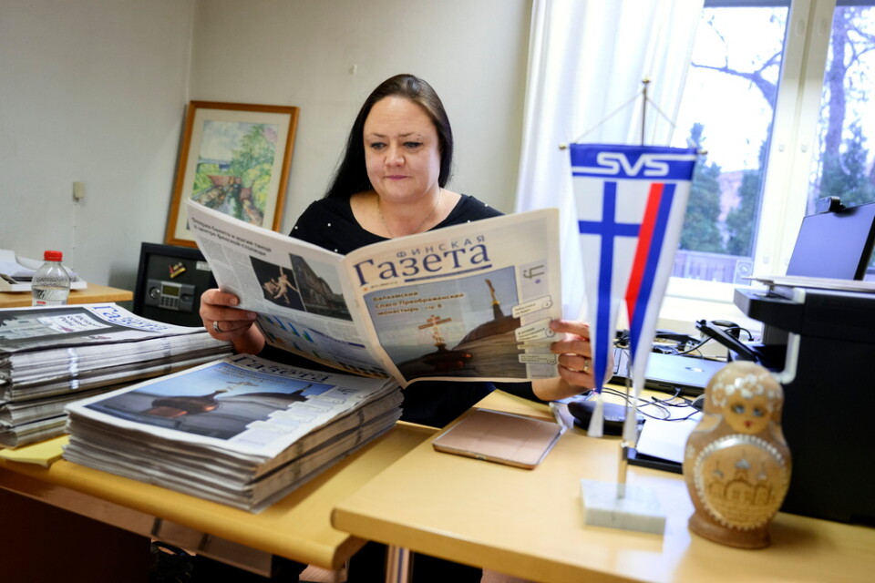 "En del ryska familjer har brutit kontakten med släkten i Ryssland eller beslutat att inte tala om kriget med dem", säger Tanja Karppinen, ordförande för Finsk-ryska föreningen i Villmanstrand.