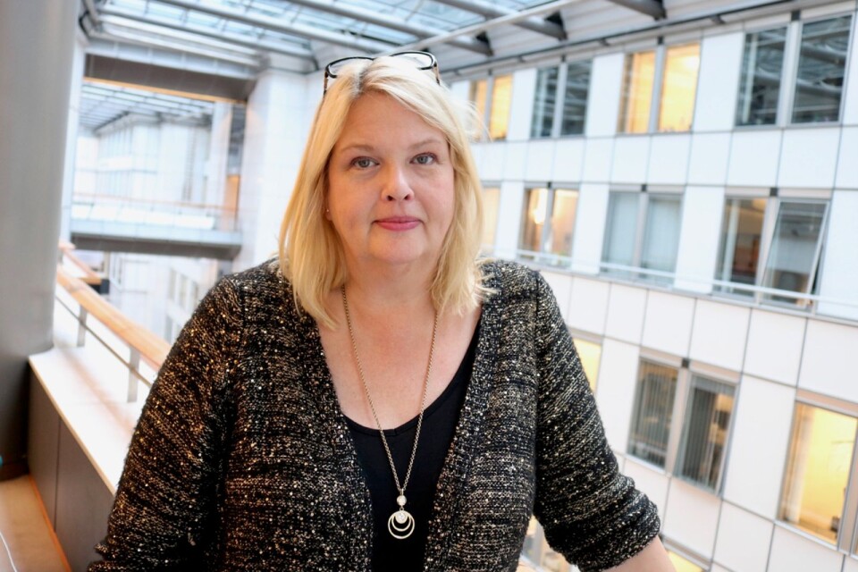 Anna Hedh, distriktsordförande S-kvinnor i Kalmar län