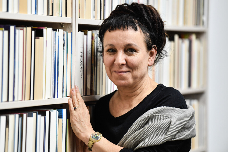 Olga Tokarczuk var en av de författare som besökte litteraturfestivalen Stockholm Literature. Arkivbild.