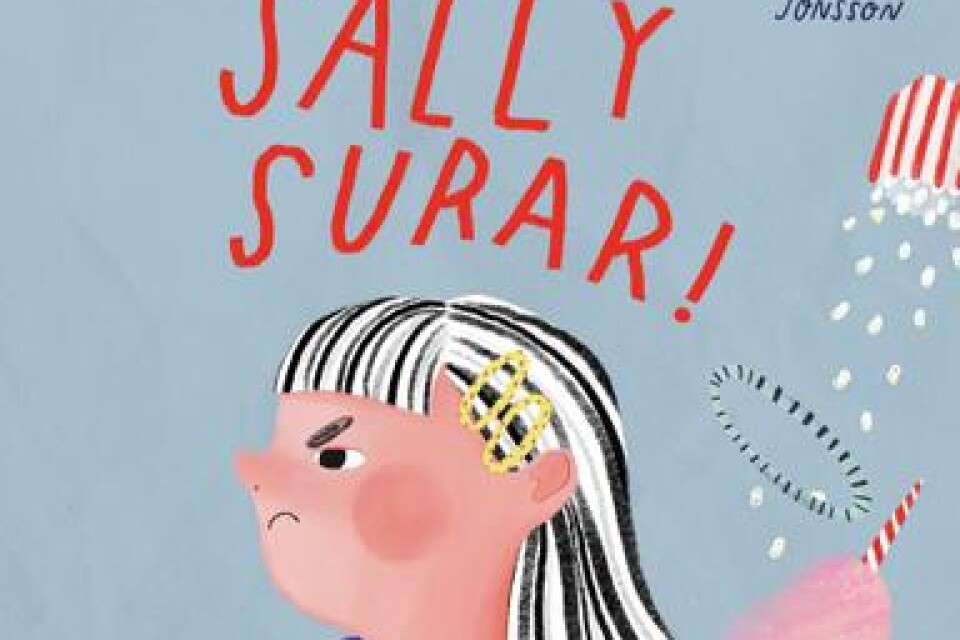 Amanda Jonsson är aktuell med boken ”Sally surar!".