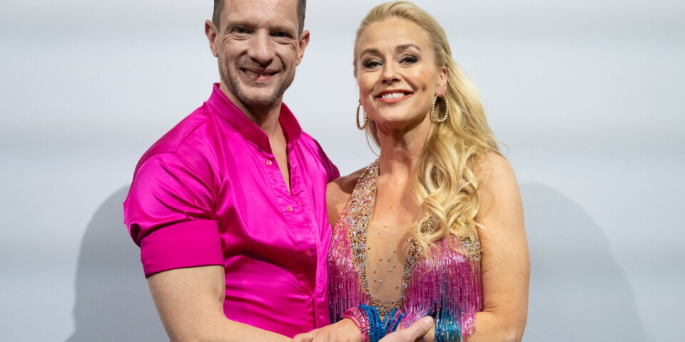 Johanna Lind Bagge och dansare Tobias Wallin imponerade både på juryn och på tittarna.