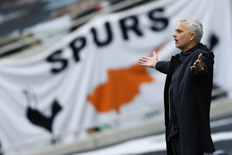 Tottenhams tränare José Mourinho. Arkivbild.