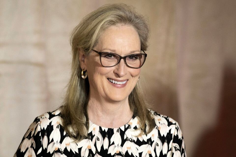 Meryl Streep spelar en av huvudrollerna i "Extrapolations". Arkivbild.