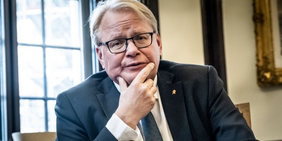 Peter Hultqvist (S), försvarsminister: Världen har förändrats!