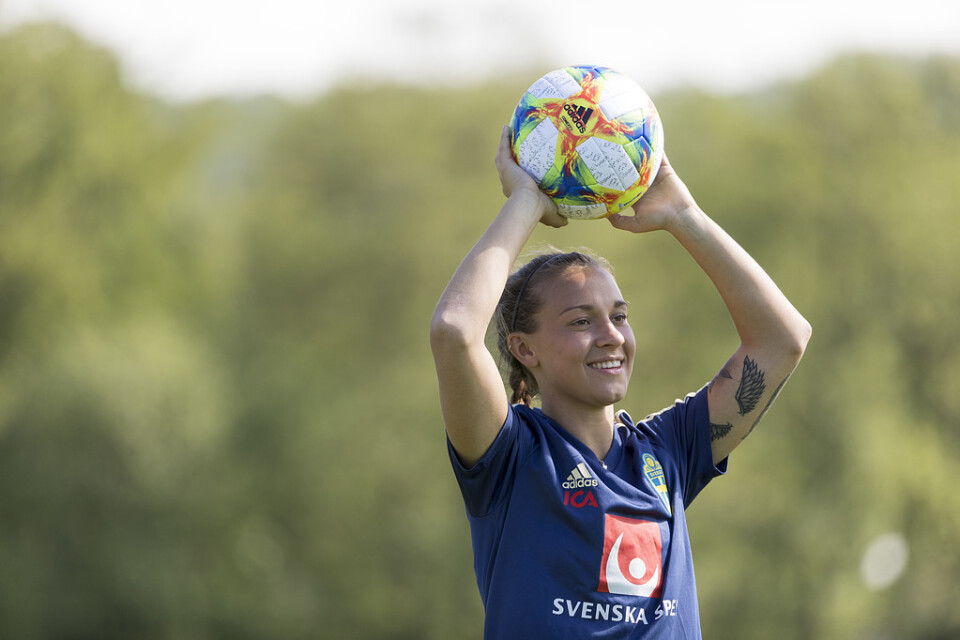 Julia Zigiotti Olme sägs ha gjort ett riktigt kalasmål i Sveriges 4–0-seger mot Sydkorea på tisdagen.