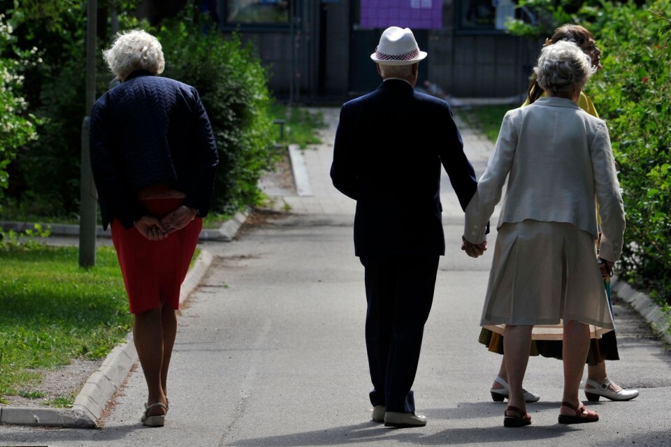 "Vi äldre medborgare har inte samma status som yngre medborgare”, skriver Lyckeby PRO i sin insändare.
