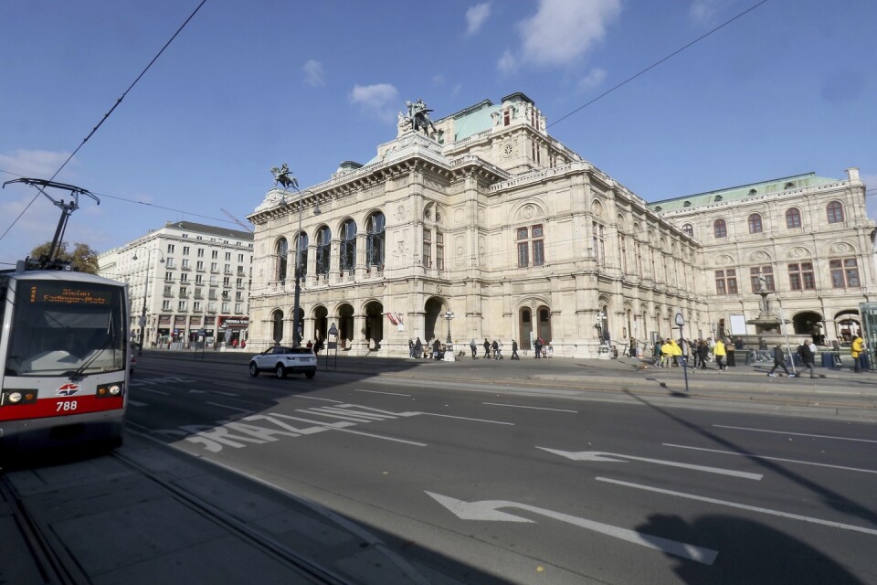Wiener Staatsoper är stängd till 13 december och strömmar nu föreställningar. Arkivbild.