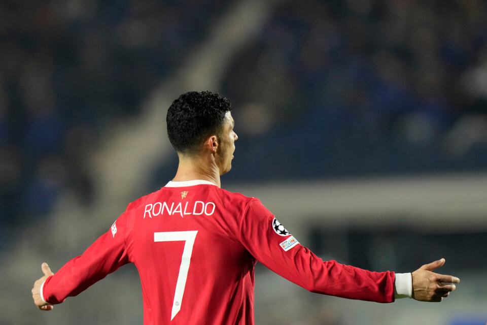 Manchester Uniteds superstjärna Cristiano Ronaldo. Arkivbild.