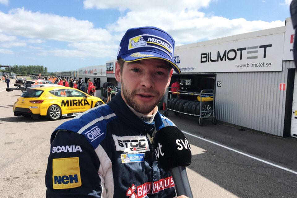 Fredrik Blomstedt är klar för STCC och kommer att köra för Brink Motorsport. Arkivbild.