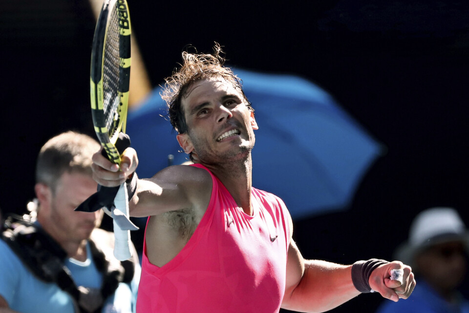 Rafael Nadal är vidare till fjärde omgången i Australian Open.