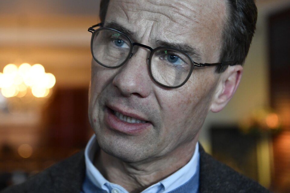 Moderaternas partiledare Ulf Kristersson (M) är besviken.