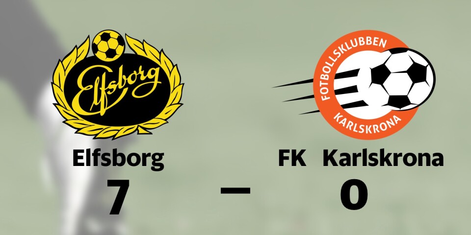 FK Karlskrona åker ur serien