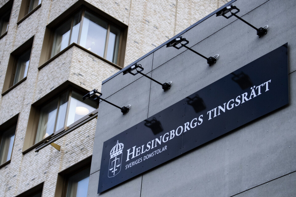 Två män döms av Helsingborgs tingsrätt. Arkivbild.