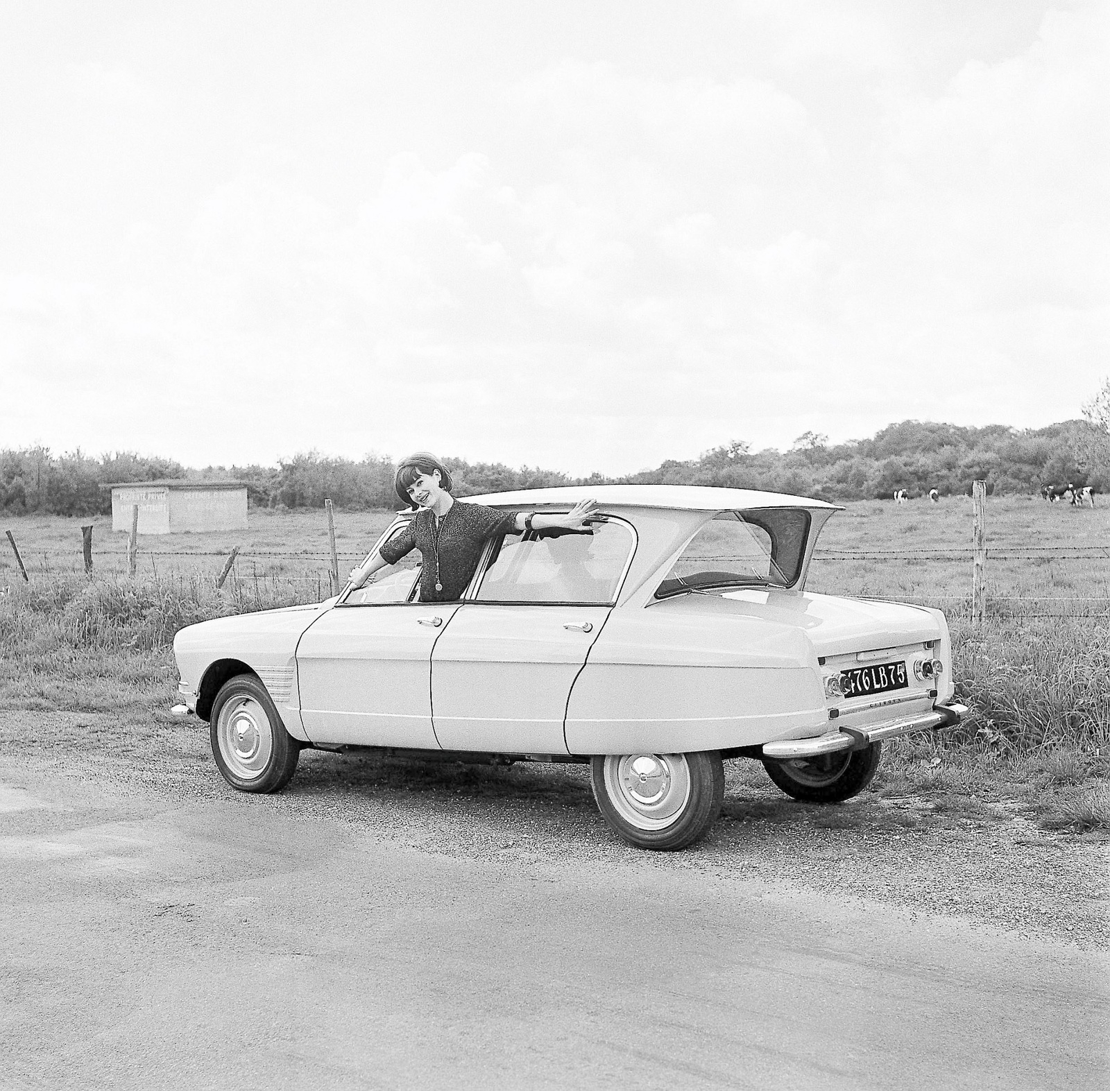 Modellen Ami 6 lanserades 1961.Foto: Anonymous