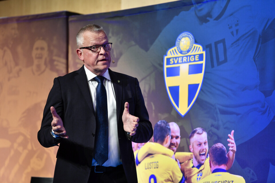 Fotbollslandslagets förbundskapten Janne Andersson har tagit 26-mannatruppen till EM.