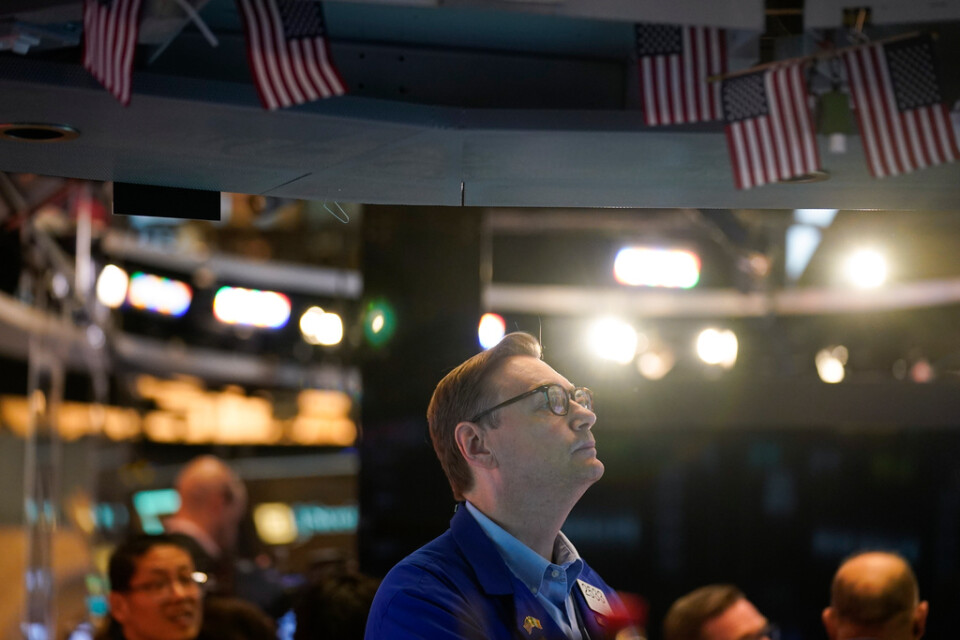 Investerarna på Wall Street såg indexen stiga i inledningen av handelsdagen. Bild från i torsdags.